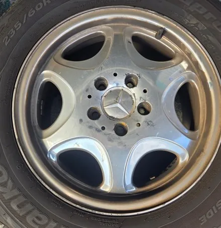 휠터치매니아 [ 1992년식 벤츠S500 16인치 순정휠 복원후기 ] 휠용접 휠수리 휠복원 휠도색 전문 업체 / 포천시 가산면