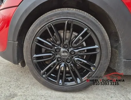 휠터치매니아 [ BMW 미니쿠퍼 17인치 순정휠 교체후기] 휠용접 휠수리 휠복원 휠도색 전문 업체 / 포천시 가산면