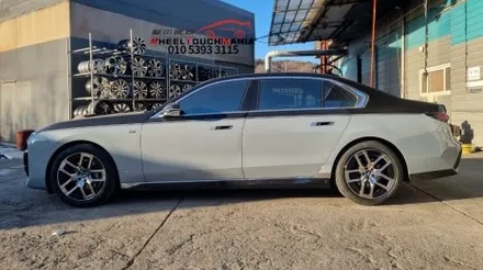 휠터치매니아 [ BMW740 20인치 순정휠 복원후기 ] 휠용접 휠수리 휠복원 휠도색 전문 업체 / 포천시 가산면