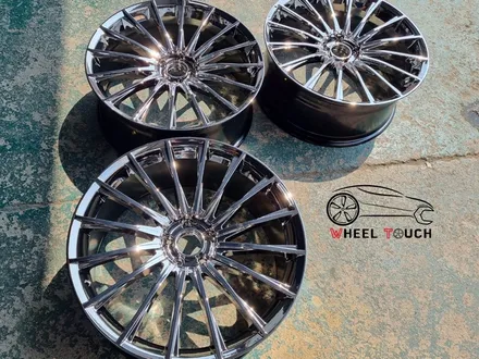 [휠터치] 벤츠 S6 AMG 22인치 휠굴절/휠크랙/휠복원/휠수리_의정부, 동두천, 포천, 양주, 남양주 / 포천시 가산면