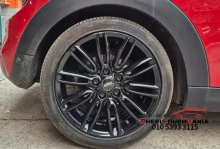 휠터치매니아 [ BMW 미니쿠퍼 17인치 순정휠 교체후기] 휠용접 휠수리 휠복원 휠도색 전문 업체 / 포천시 가산면