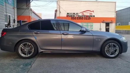 휠터치매니아 [ BMW 520D 18인치 순정휠 복원 ] 휠용접 휠수리 휠복원 휠도색 전문 업체 / 포천시 가산면