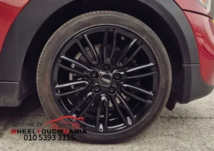 휠터치매니아 [ BMW 미니쿠퍼 17인치 순정휠 교체후기] 휠용접 휠수리 휠복원 휠도색 전문 업체 / 포천시 가산면