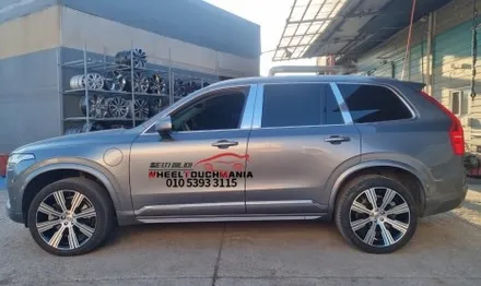 휠터치매니아 [ volvo XC90 21인 순정휠 복원후기] 휠용접 휠수리 휠복원 휠도색 전문 업체 / 포천시 가산면