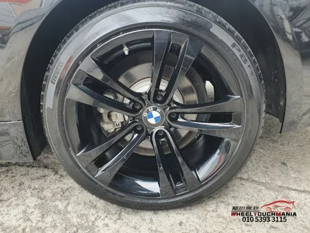 의정부 BMW 520D스포츠 18인치 유광블랙 복원작업[의정부휠도색][의정부휠복원][의정부휠수리][의정부휠용접][의정부휠굴절] / 포천시 가산면