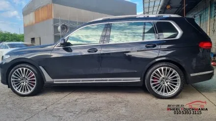 양주시 거래처 공업사 BMW X7 22인치 순정휠복원[양주휠복원][양주휠수리][BMW X7순정휠복원][다이아몬드컷팅][포천휠복원] / 포천시 가산면