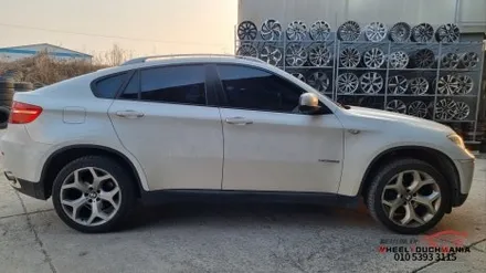 BMW X6 20인치 실버 순정휠 박리후 블랙유광 도장복원 작업: 포천휠도색복원 휠터치매니아 / 포천시 가산면