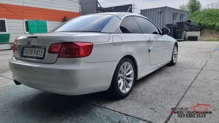 bmw 328i 컨버터블 17인치 순정휠복원:실버휠도색복원,포천휠복원,휠터치매니아 / 포천시 가산면