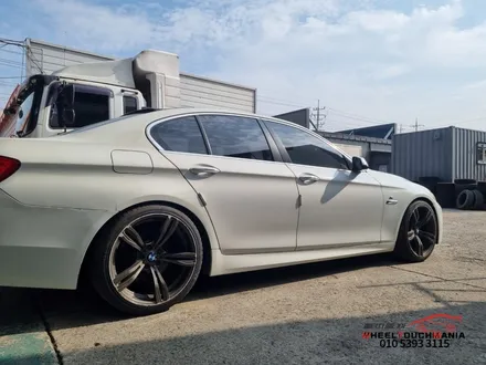 포천 BMW 520D 20인치 유광블랙 도장작업[BMW휠수리][BMW휠복원][포천휠수리][포천휠복원][유광블랙도장][의정부휠복원] / 포천시 가산면