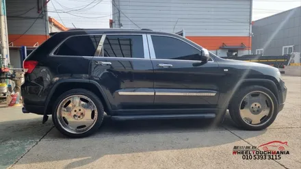 JEEP 22인치 콰트로 3피스 크롬휠 박리작업후 스퍼터링 크롬도장작업[포천휠수리][포천크롬휠복원][크롬휠박리][3피스크롬휠복원] / 포천시 가산면