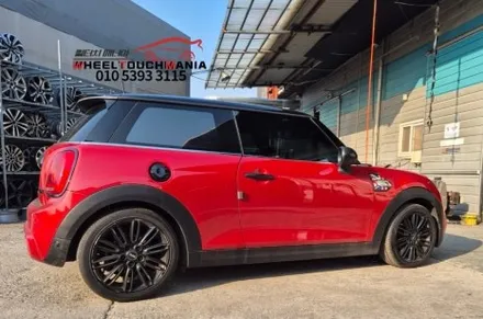 휠터치매니아 [ BMW 미니쿠퍼 17인치 순정휠 교체후기] 휠용접 휠수리 휠복원 휠도색 전문 업체 / 포천시 가산면
