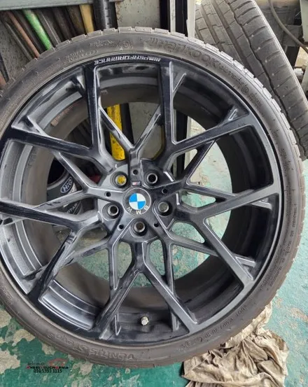 휠터치매니아 [ BMW M 퍼포먼스 20인치 복원후기 ] 휠용접 휠수리 휠복원 휠도색 전문 업체 / 포천시 가산면