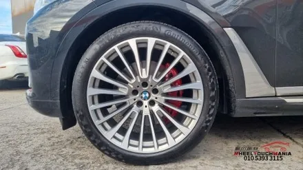 양주시 거래처 공업사 BMW X7 22인치 순정휠복원[양주휠복원][양주휠수리][BMW X7순정휠복원][다이아몬드컷팅][포천휠복원] / 포천시 가산면