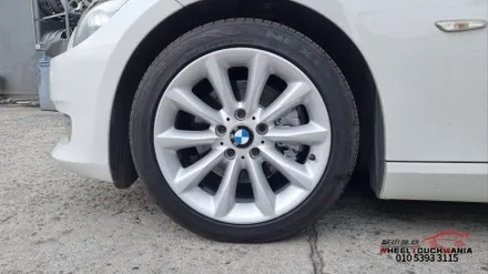 bmw 328i 컨버터블 17인치 순정휠복원:실버휠도색복원,포천휠복원,휠터치매니아 / 포천시 가산면