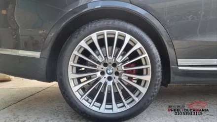양주시 거래처 공업사 BMW X7 22인치 순정휠복원[양주휠복원][양주휠수리][BMW X7순정휠복원][다이아몬드컷팅][포천휠복원] / 포천시 가산면