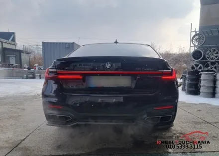 보센 VOSSEN cvt 22인치 굴절복원 작업 및 블랙유광 도장복원: 포천휠복원 휠터치매니아 / 포천시 가산면