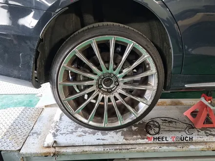 [휠터치] 벤츠 S6 AMG 22인치 휠굴절/휠크랙/휠복원/휠수리_의정부, 동두천, 포천, 양주, 남양주 / 포천시 가산면