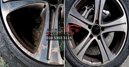 벤츠 E 클래스 300 휠 수리 / 포천시 가산면