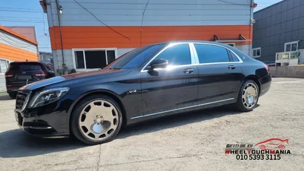 벤츠 마이바흐 S600 20인치 크롬휠복원:떡판휠복원,떡판크롬휠복원,벤츠휠복원,포천휠복원,휠터치매니아 / 포천시 가산면