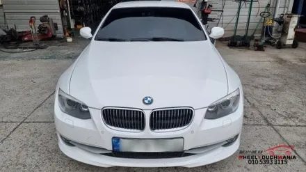 bmw 328i 컨버터블 17인치 순정휠복원:실버휠도색복원,포천휠복원,휠터치매니아 / 포천시 가산면