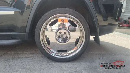 JEEP 22인치 콰트로 3피스 크롬휠 박리작업후 스퍼터링 크롬도장작업[포천휠수리][포천크롬휠복원][크롬휠박리][3피스크롬휠복원] / 포천시 가산면