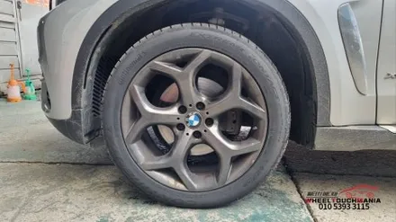 BMW X6 20인치 휠복원: X6블랙유광휠복원,분체도장휠복원,포천휠복원,마석휠복원,남양주휠복원,휠터치매니아 / 포천시 가산면