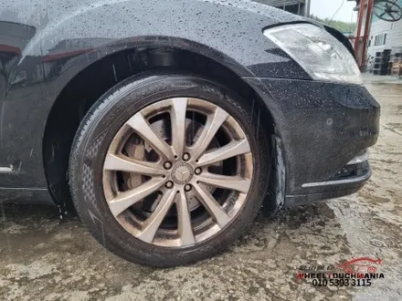 포천 벤츠 S500[W221] 18인치 순정휠 실버도장복원[포천휠수리][포천휠복원][벤츠휠복원][포천휠도장][알미늄휠용접복원] / 포천시 가산면