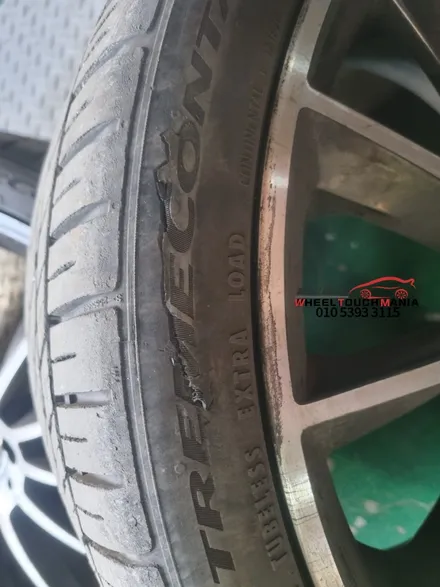 남양주 벤츠CLS400D 20인치 휠복원[남양주휠복원][남양주휠수리][벤츠휠복원][벤츠휠수리][굴절휠수리][다이아몬드컷팅휠복원] / 포천시 가산면