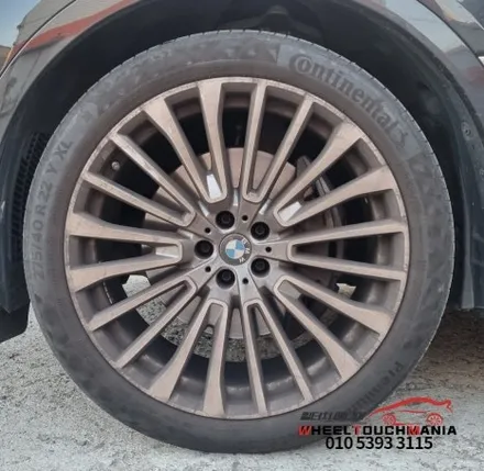 양주시 거래처 공업사 BMW X7 22인치 순정휠복원[양주휠복원][양주휠수리][BMW X7순정휠복원][다이아몬드컷팅][포천휠복원] / 포천시 가산면