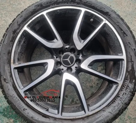 벤츠 GLC 43 AMG 21inch 순정휠 컷팅복원: 포천휠복원,낱개휠복원,다이아몬드컷팅휠복원,의정부휠복원,양주휠복원,동두천휠복원 / 포천시 가산면