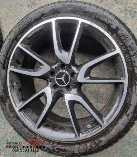 벤츠 GLC 43 AMG 21inch 순정휠 컷팅복원: 포천휠복원,낱개휠복원,다이아몬드컷팅휠복원,의정부휠복원,양주휠복원,동두천휠복원 / 포천시 가산면
