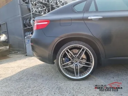 BMW X6 AC슈니처 23인치휠복원:림폴리싱,다이아몬드컷팅휠복원,3피스휠복원,포천휠복원,휠터치매니아 / 포천시 가산면