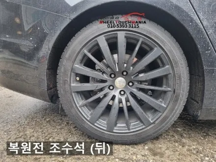 휠터치매니아 [ 마세라티 기블리 19인치 순정휠 복원 ] 휠용접 휠수리 휠복원 휠도색 전문 업체 / 포천시 가산면