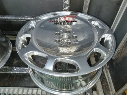 휠터치매니아 [ 벤츠 S650 마이바흐 20인치 순정휠 복원] 휠용접 휠수리 휠복원 휠도색 전문 업체 / 포천시 가산면