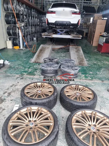 휠터치매니아 [ BMW 340i 19인치 순정휠 복원후기] 휠용접 휠수리 휠복원 휠도색 전문 업체 / 포천시 가산면