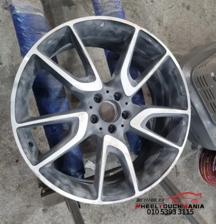벤츠 GLC 43 AMG 21inch 순정휠 컷팅복원: 포천휠복원,낱개휠복원,다이아몬드컷팅휠복원,의정부휠복원,양주휠복원,동두천휠복원 / 포천시 가산면