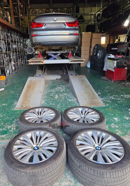 휠터치매니아 [ BMW GT 19인치 순정휠 복원후기 ] 휠용접 휠수리 휠복원 휠도색 전문 업체 / 포천시 가산면