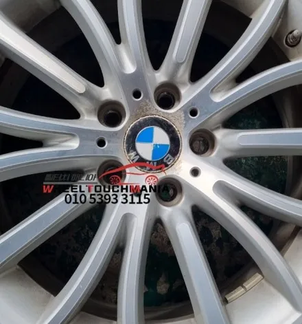 휠터치매니아 [ BMW 520D 18인치 순정휠 복원작업후기 ] 휠용접 휠수리 휠복원 휠도색 전문 업체 / 포천시 가산면