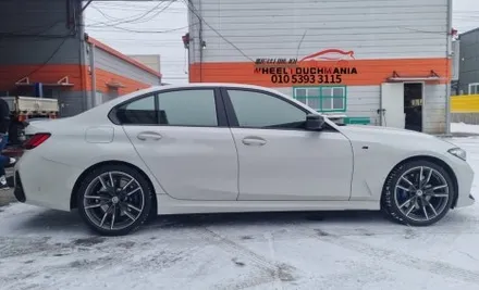 휠터치매니아 [ BMW 340i 19인치 순정휠 복원후기] 휠용접 휠수리 휠복원 휠도색 전문 업체 / 포천시 가산면