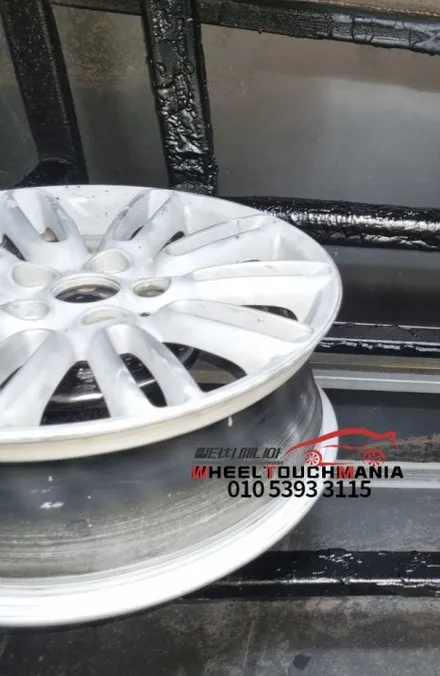 휠터치매니아 [ BMW 미니쿠퍼 17인치 순정휠 교체후기] 휠용접 휠수리 휠복원 휠도색 전문 업체 / 포천시 가산면