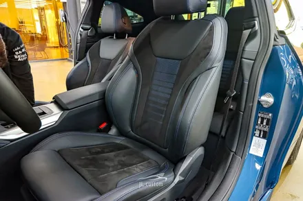 BMW 420i 고퀄리티의 완성도를 보여 줄 순정형 통풍시트 시공기. / 하남, 강동, 송파