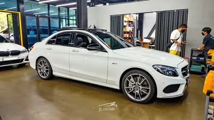 벤츠 C43 AMG 순정형 통풍시트 와 R버튼 동시 활성화 ! / 경기도 하남 제이엘커스텀 / 하남, 강동, 송파