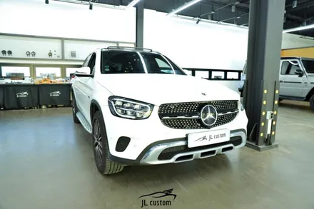 벤츠 GLC 튜닝 통풍시트 R버튼 센터트림 교체 / 하남, 강동, 송파