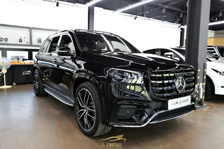 벤츠 튜닝샵 GLS 통풍시트 2열 순정형 시공 / 하남, 강동, 송파