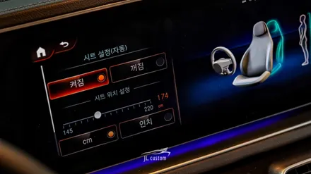 벤츠 GLE 350 편의 옵션 메모리 시트 /순정 모습으로 활성화 !