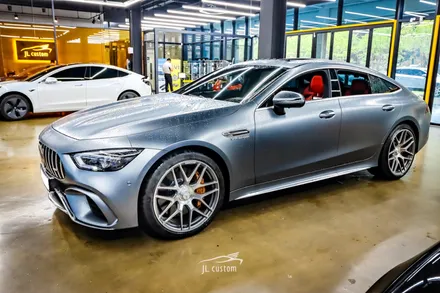 벤츠 AMG GT63 고성능 차량에 딱 알맞는 스티어링 휠 교체 시공 / 제이엘커스텀 / 하남, 강동, 송파