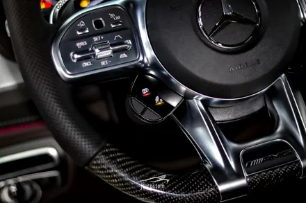 하남 초이로 /  어질리티 셀렉트 카본 스티어링 휠 교체 / 벤츠 / G-클래스(G바겐) G63 AMG
