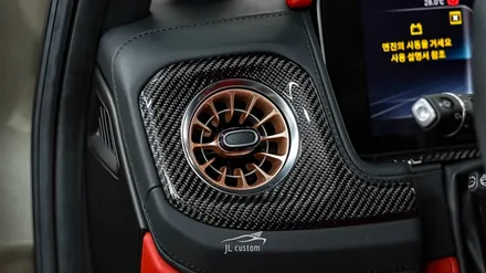 벤츠 지바겐 63 AMG 송풍구 엠비언트 시공 정보. / 하남, 강동, 송파