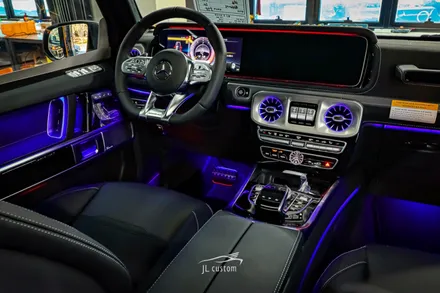 벤츠 G 바겐 63AMG 편의 옵션 튜닝 ! /통풍시트 / 요추 지지대(럼보 서포트) / 전동 사이드스텝 / 송풍구 앰비언트 / 경기도 하남 제이엘커스텀 / 하남, 강동, 송파