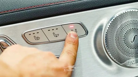 벤츠 C43 AMG 순정형 통풍시트 와 R버튼 동시 활성화 ! / 경기도 하남 제이엘커스텀 / 하남, 강동, 송파